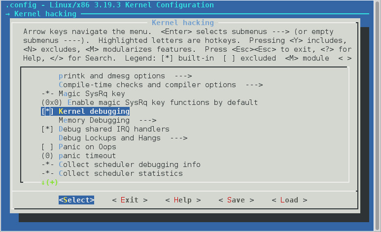 dump_stack linux-systeemkernel